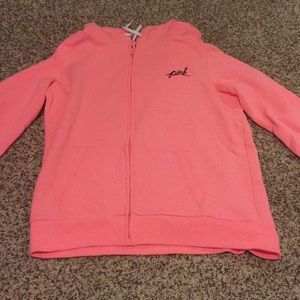 PRICE DROP!! Brand new bright coral hoodie sweatshirt